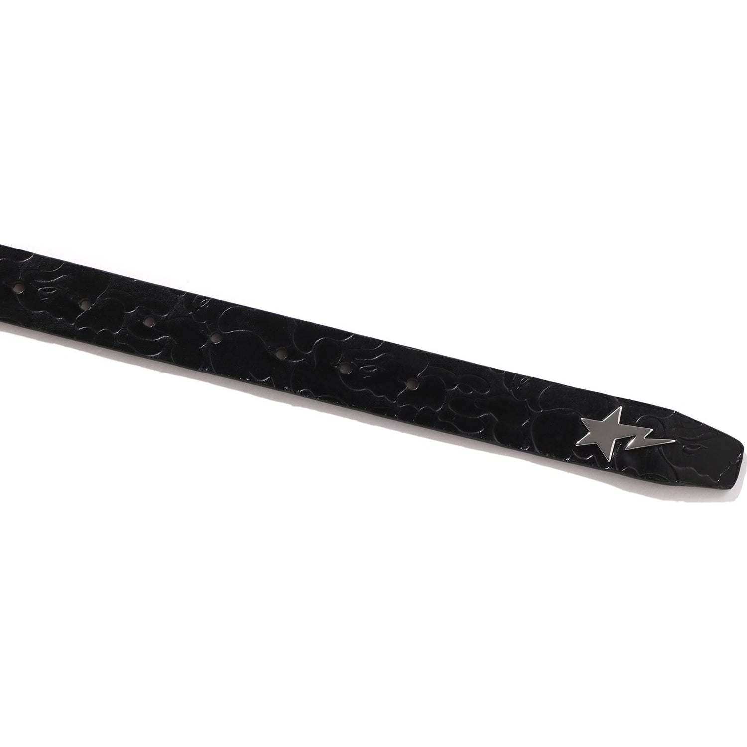 Alternative view of NEON CAMO NARROW LEATHER BELT MENS