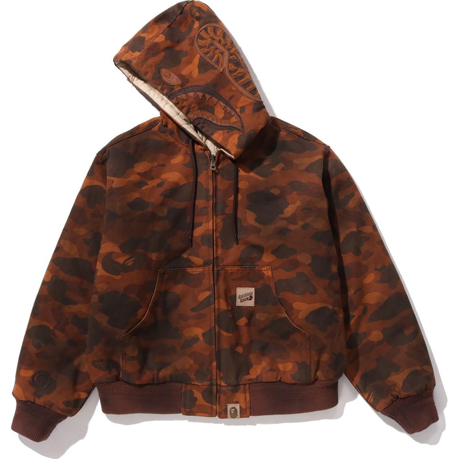 Alternative view of SOLID 1ST CAMO REVERSIBLE SHARK ZIP HEAVY JACKET MENS