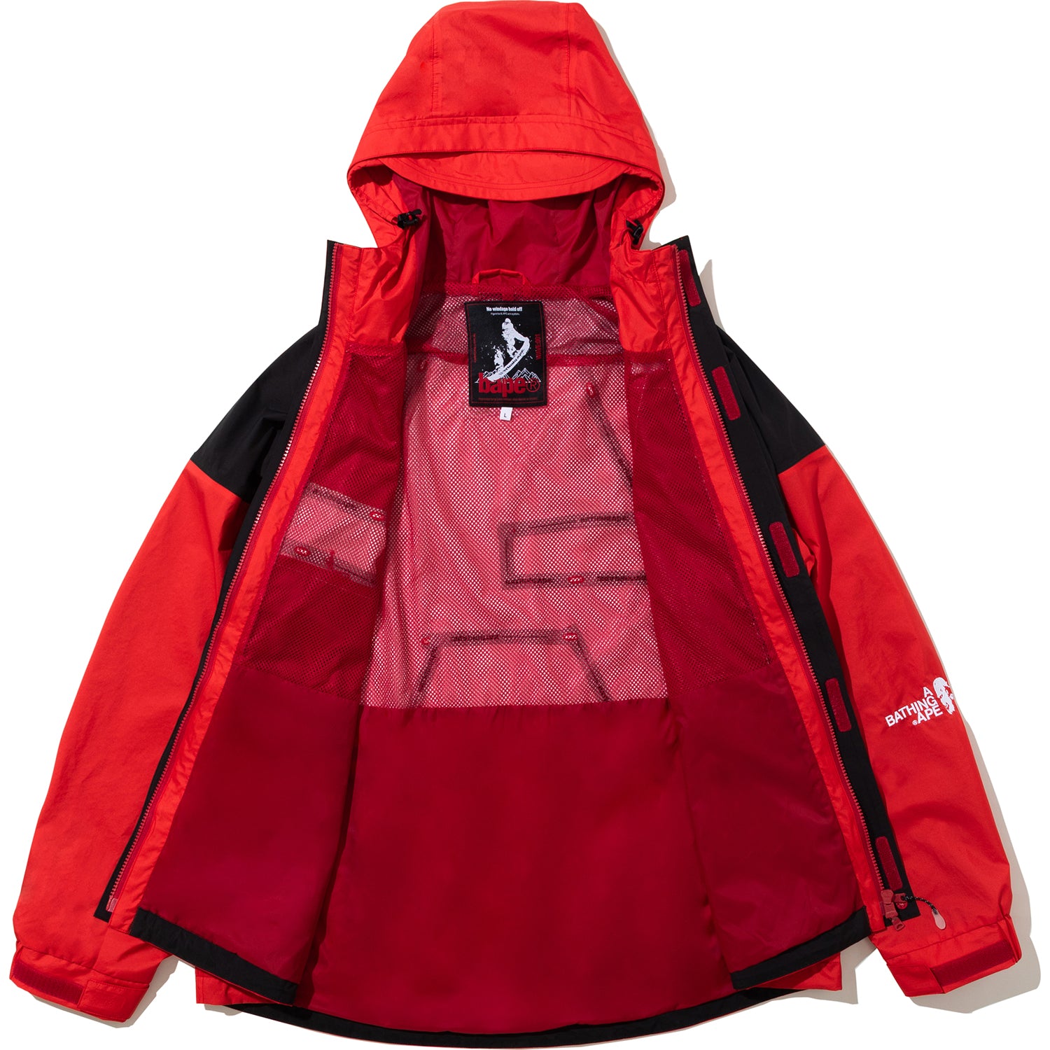 Alternative view of BAPE BY KAZUKI KURAISHI SNOWBOARD 2-LAYER JACKET MENS