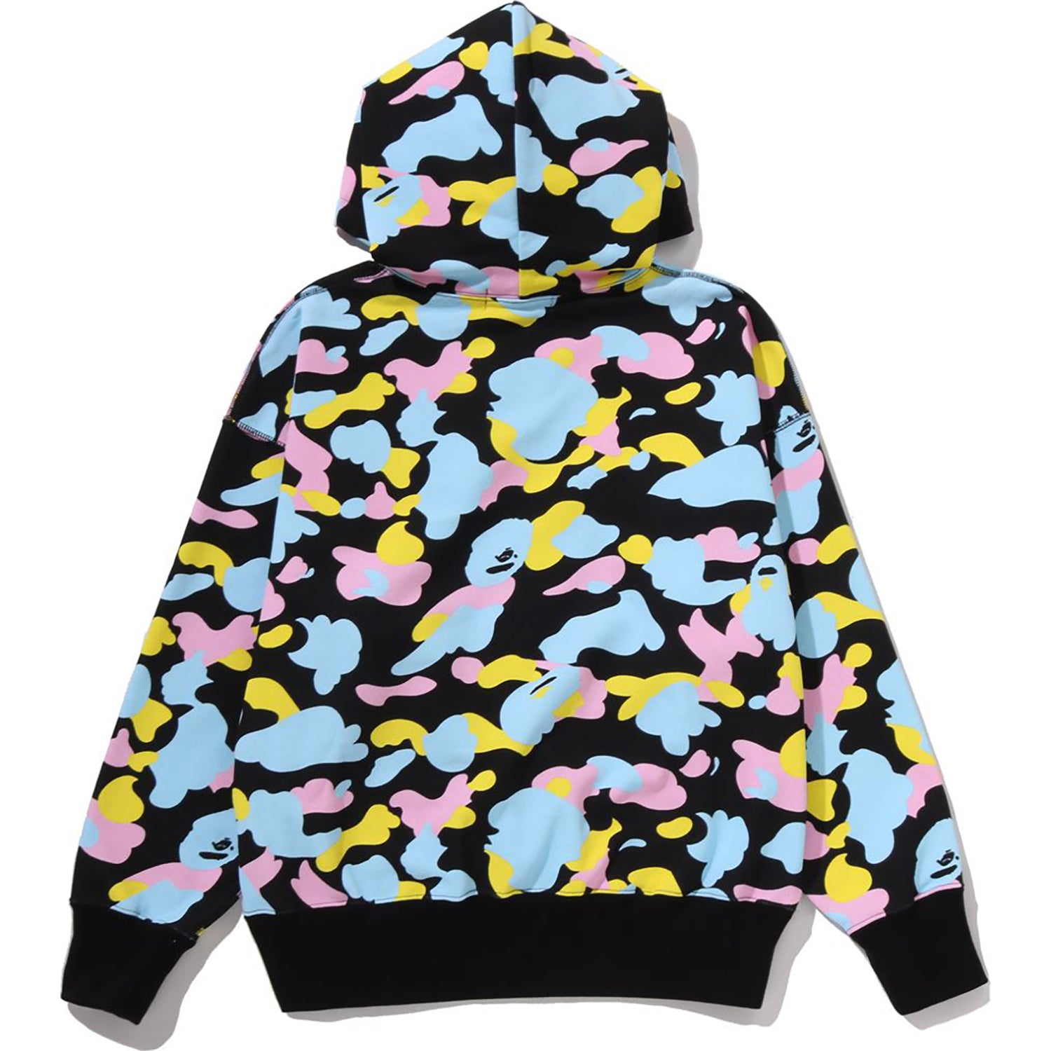 Alternative view of NEW MULTI CAMO LOGO OVERSIZED PULLOVER HOODIE LADIES