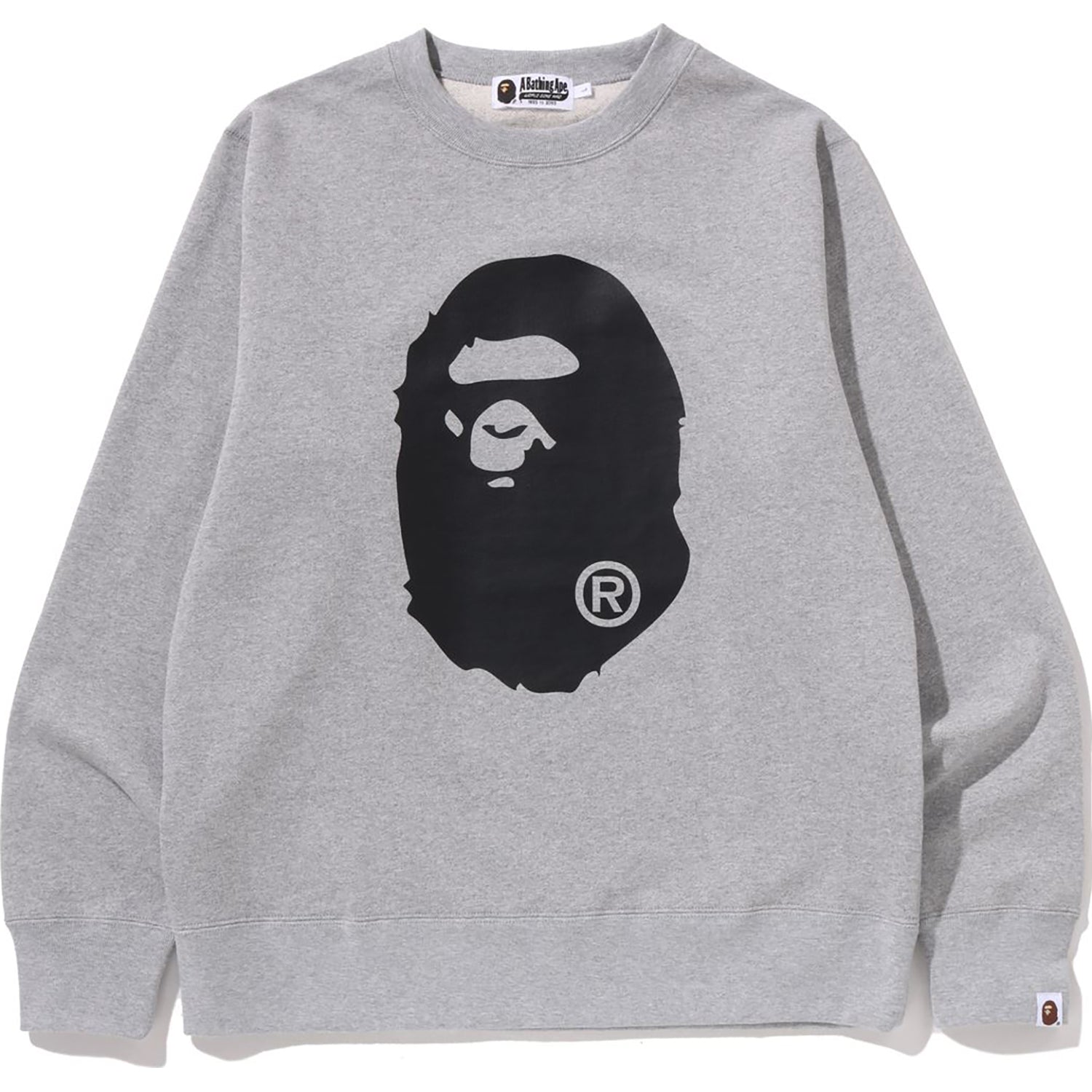 Alternative view of BIG APE HEAD CREWNECK SWEATSHIRT MENS