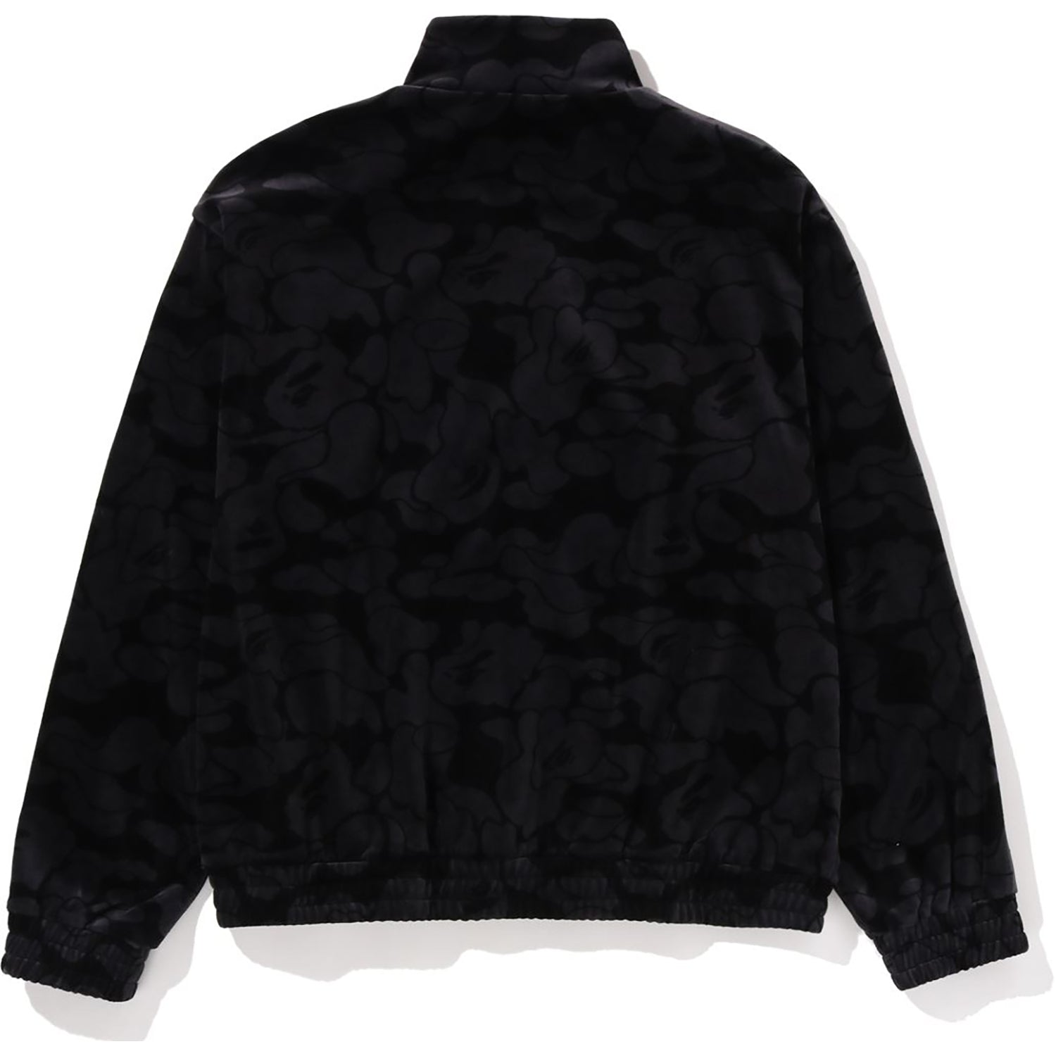 SOLID CAMO VELOUR METAL ONE POINT RELAXED FIT TRACK JACKET MENS - Image 6
