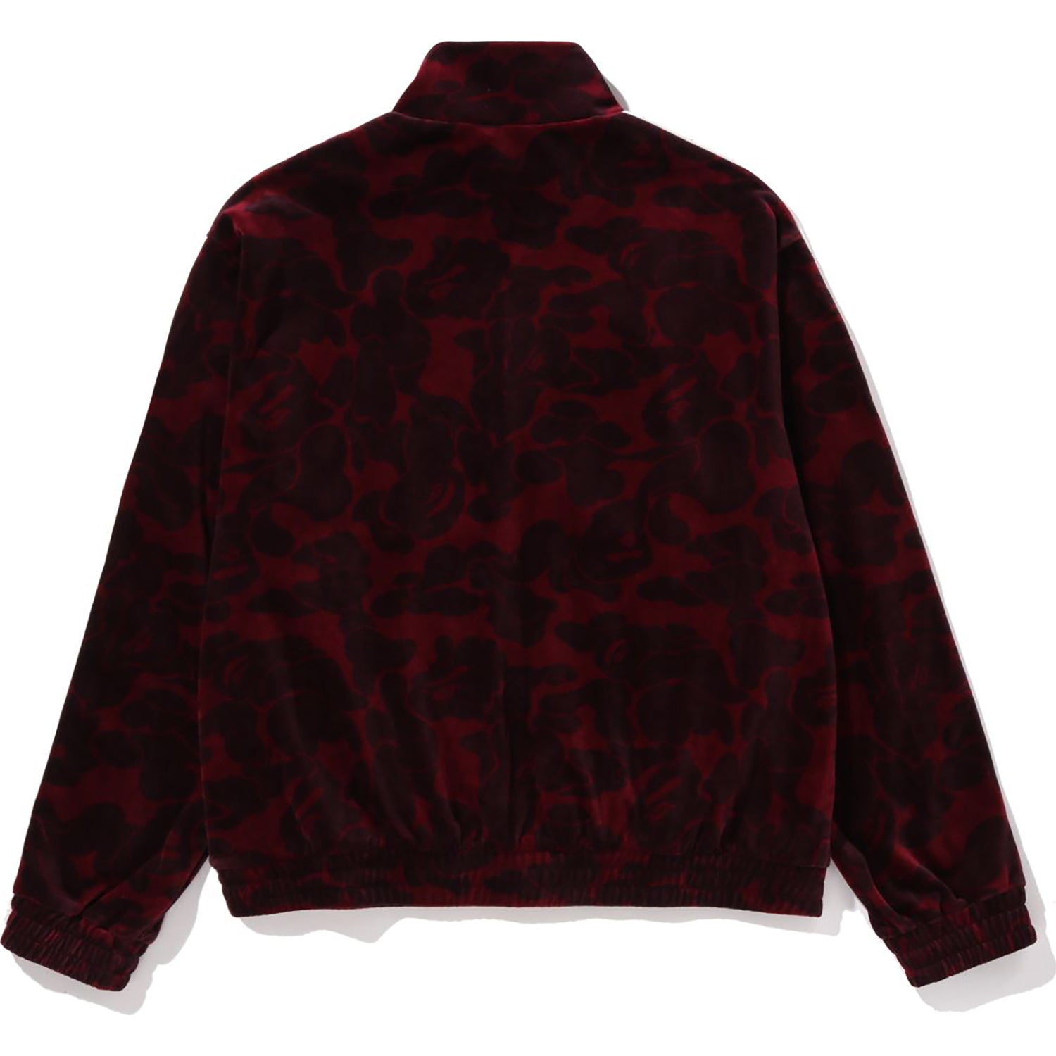 Alternative view of SOLID CAMO VELOUR METAL ONE POINT RELAXED FIT TRACK JACKET MENS